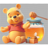 Winnie the Pooh-WP 734